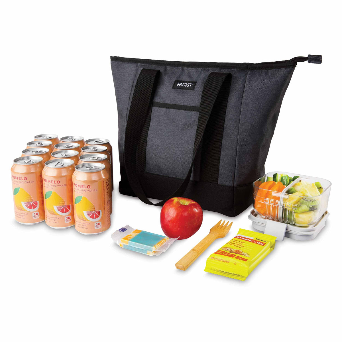 freezable-12-can-tote-cooler-b3 freezable-12-can-tote-cooler-city-charcoal-food-combo.jpg