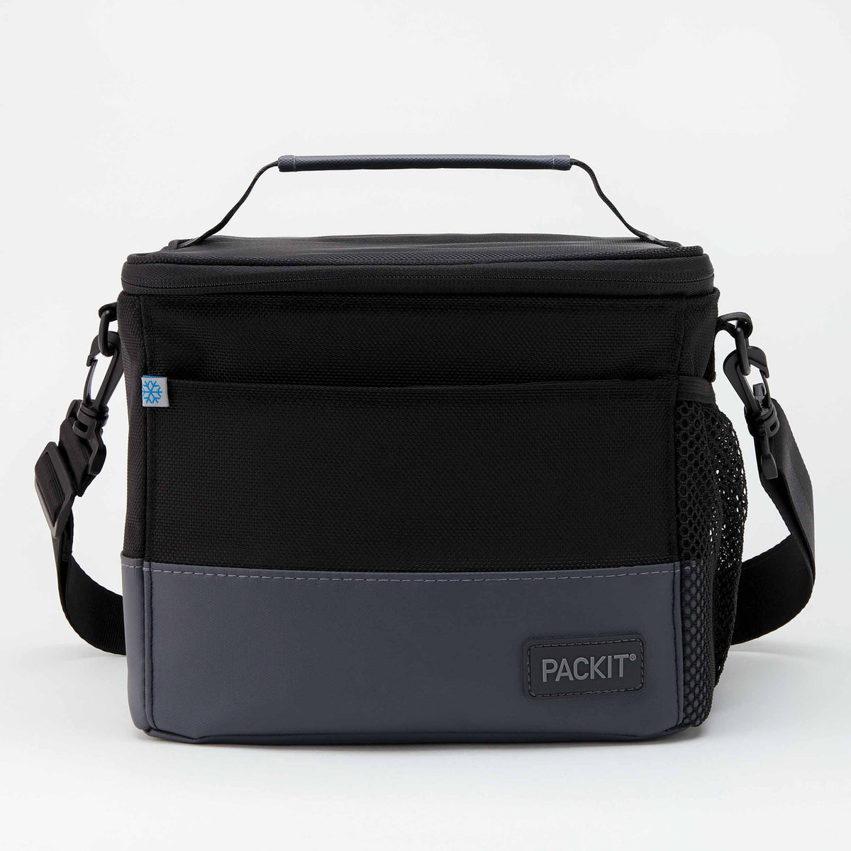 freezable-lunch-pail-z2 freezable-upright-lunch-pail-black-gray-front.jpg